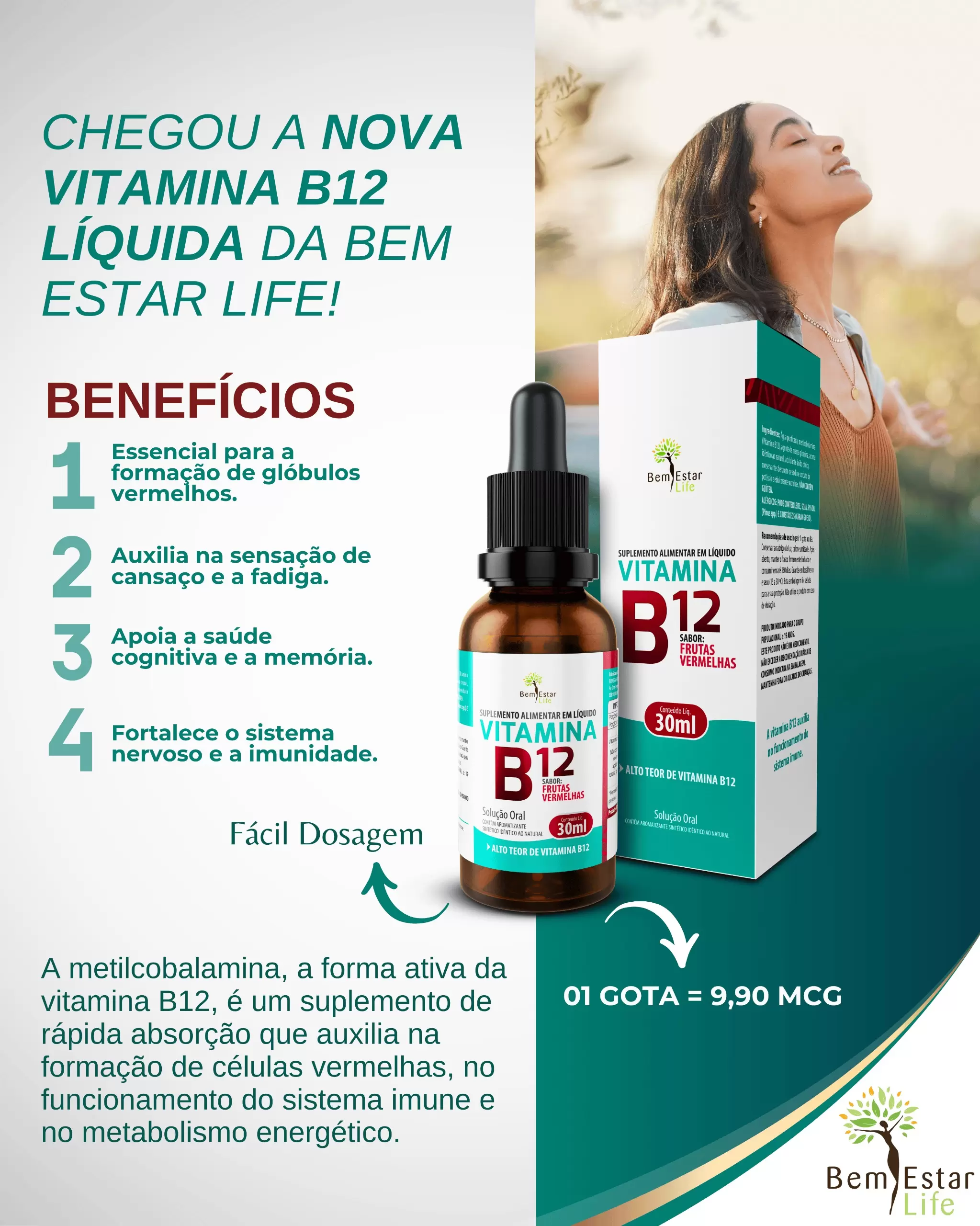 VITAMINA B12 GOTAS 30ML
