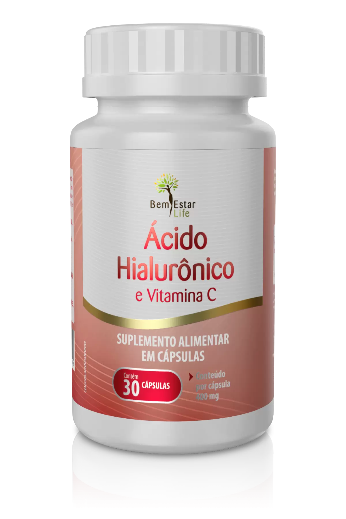 ACIDO HIALURONICO COM VITAMINA C 30 capsulas