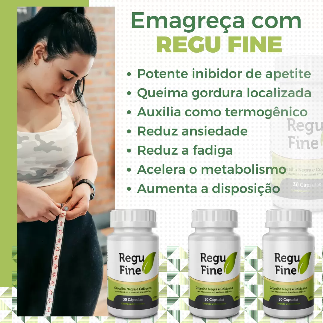 Oferta Verão - Compre 1 Regu Fine Inibidor e 1 Cúrcuma e ganhe 1 Copo Personalizado