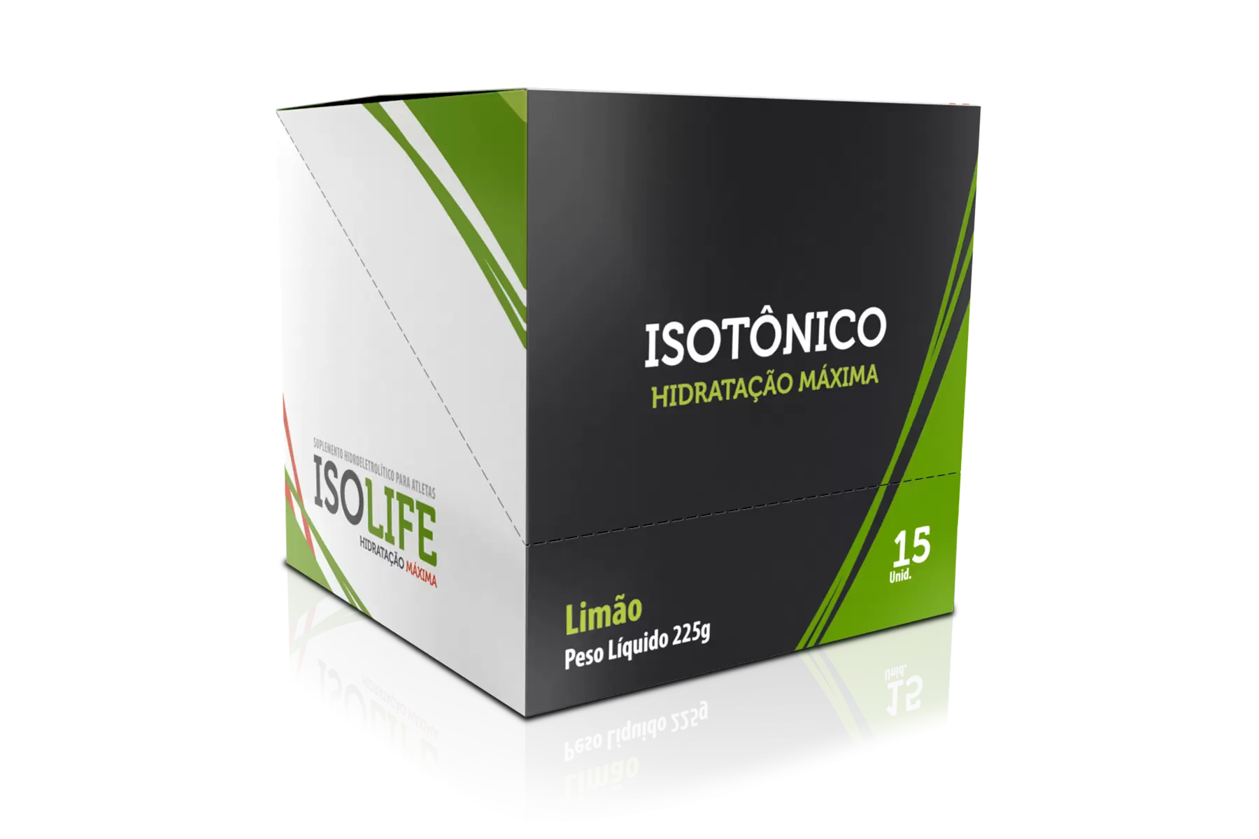 ISOLIFE - SABOR LIMAO - CX 15 UNID 