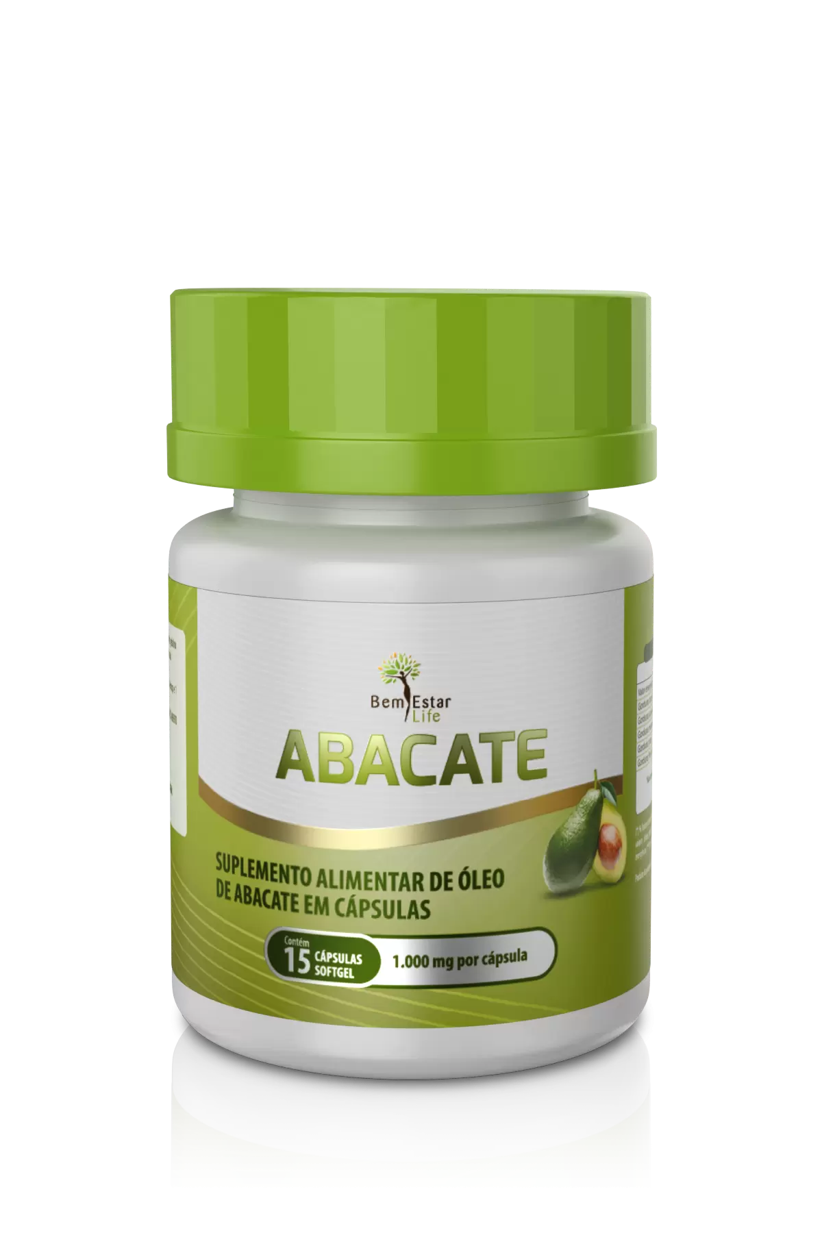 ABACATE COM VITAMINA E - 15 CAPSULAS