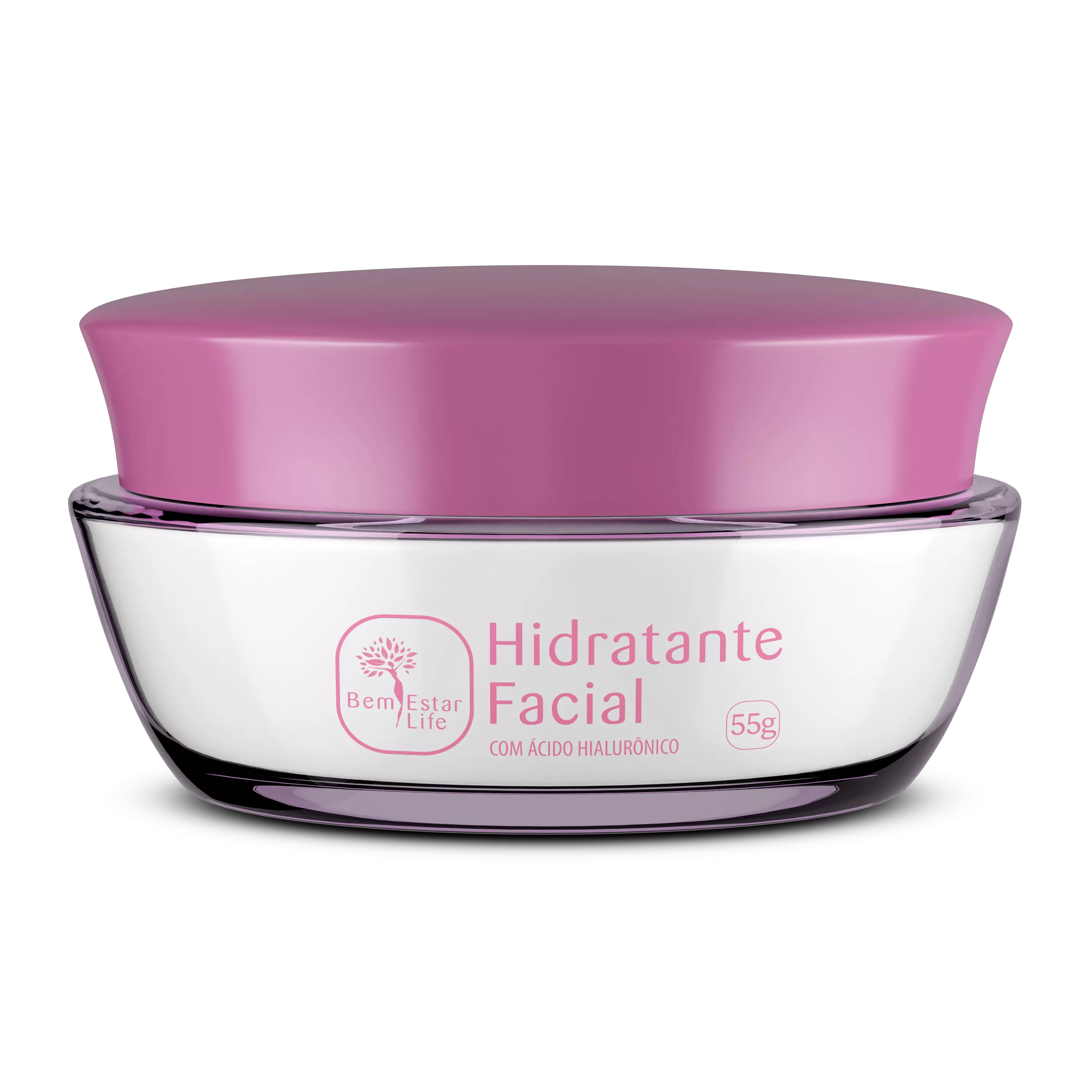 CREME HIDRATANTE FACIAL COM ACIDO HIALURÔNICO