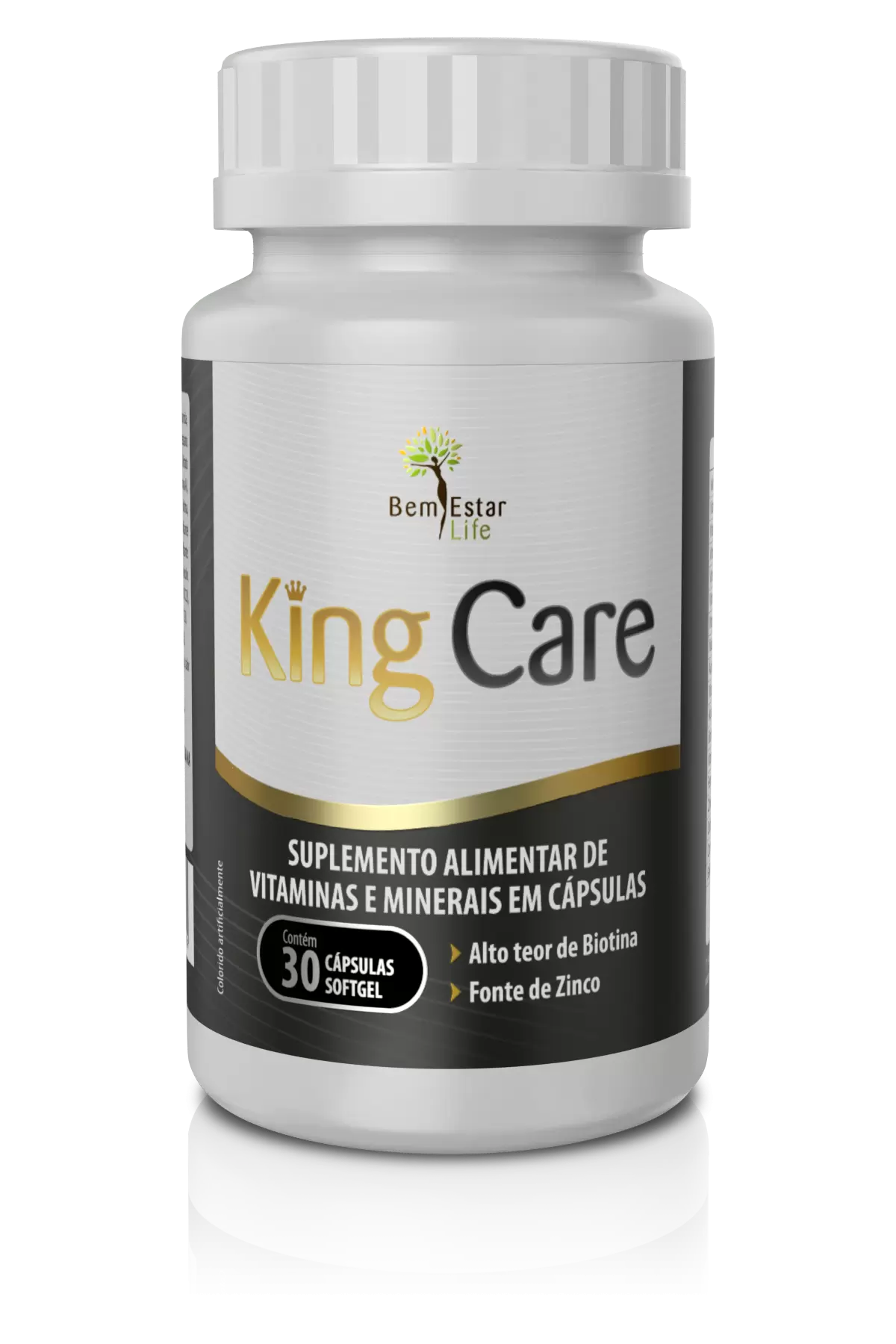  KING CARE (HOMEM) 30 CAPS