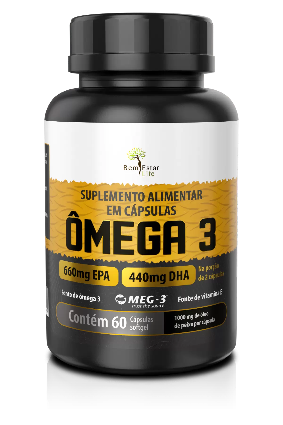 OMEGA 3 GOLD 660 EPA / 440 DHA - 60 CAPSULAS